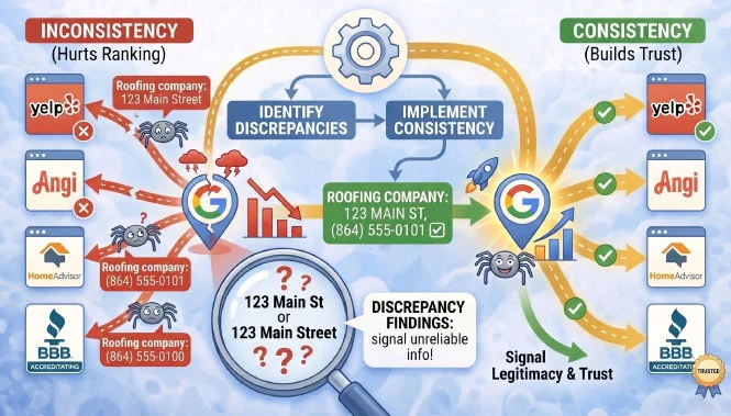NAP Consistency Across the Web