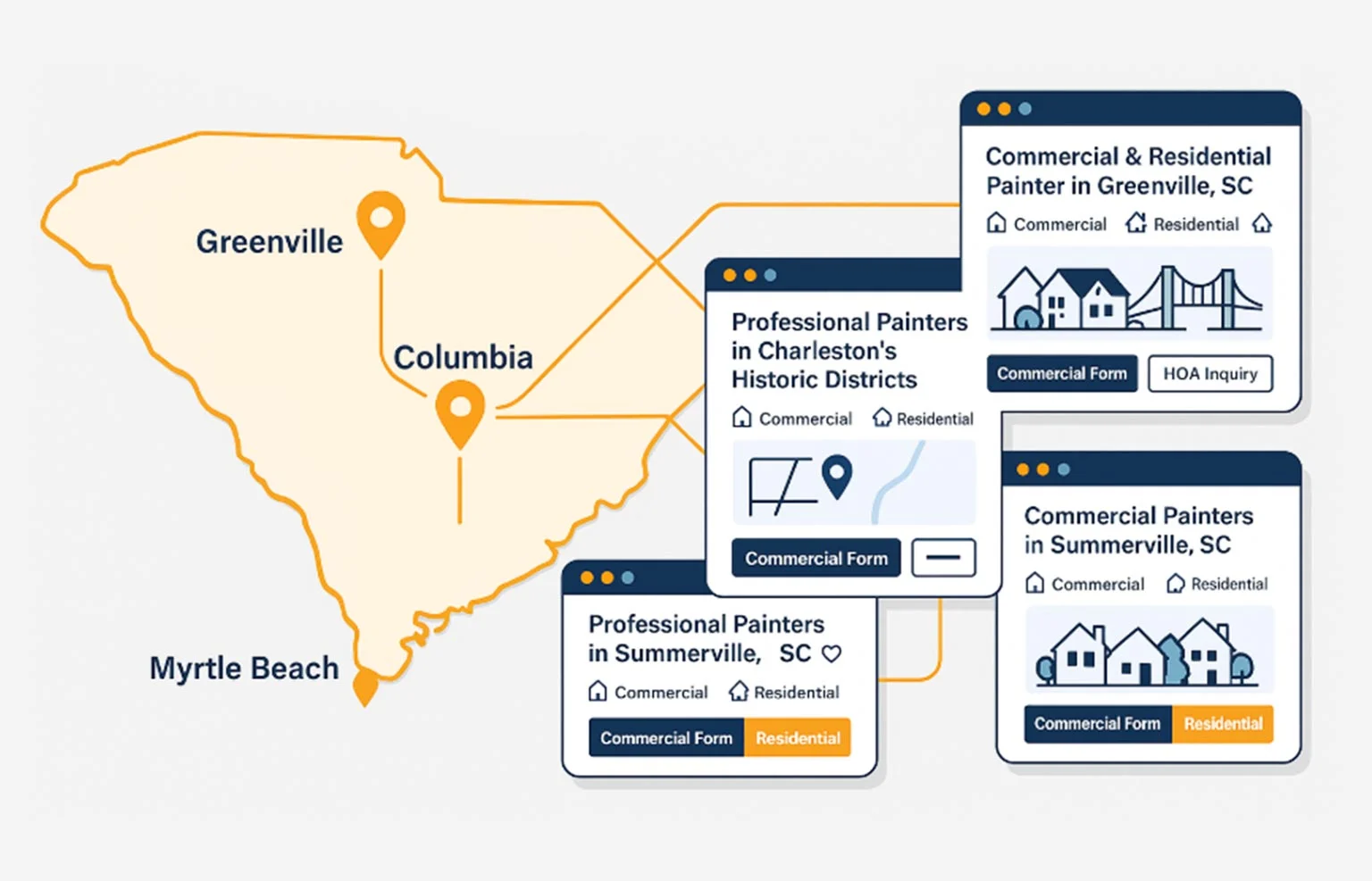 Dedicated Location Pages