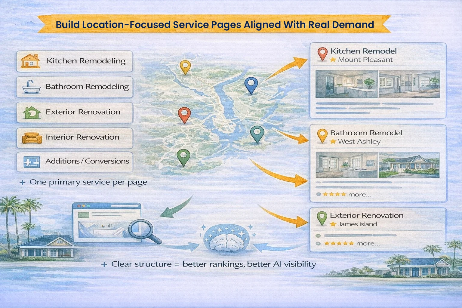 Build Multi-Service Location Pages That Match Real Search Demand 