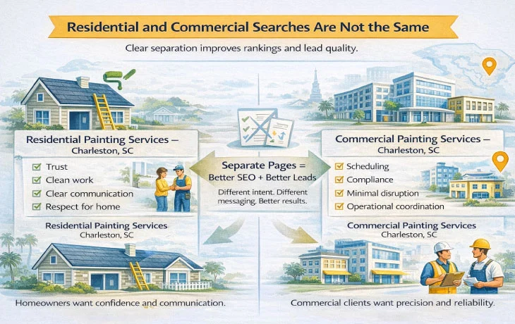 Residential and Commercial Searches Are Not the Same