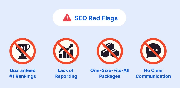 Red Flags When Choosing an SEO Provider