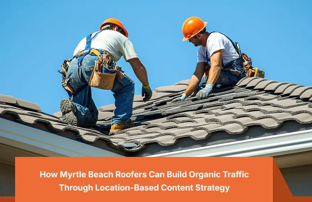 Roofing contractors working