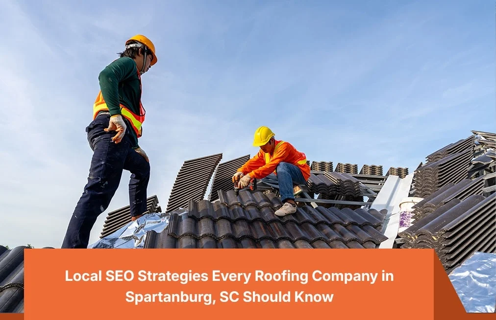 Roofing contractors working